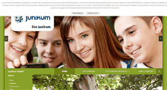 Desktop Screenshot of junikum.de