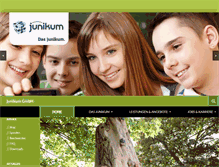 Tablet Screenshot of junikum.de